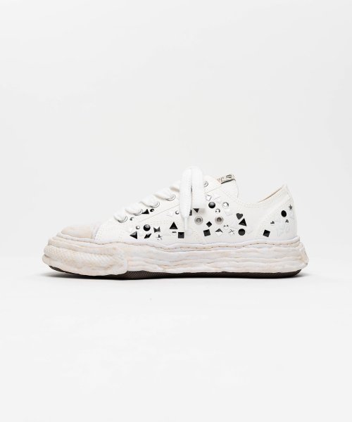 画像2: maison MIHARA YASUHIRO "PETERSON23" OG Sole Embellished Canvas Low-top Sneaker(A16FW724) (2)