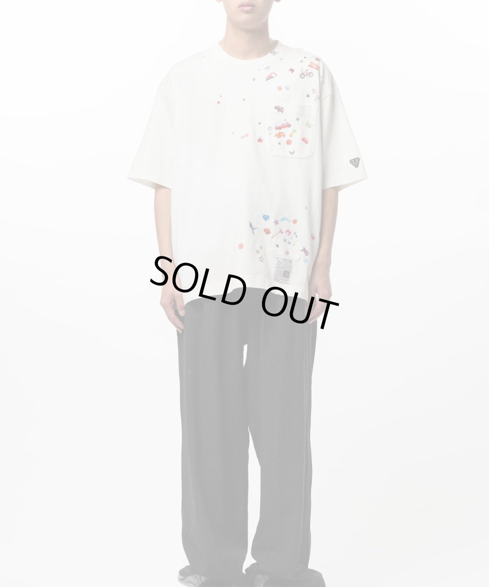 画像3: Maison MIHARA YASUHIRO Kids Sticker Printed T-shirt (3)