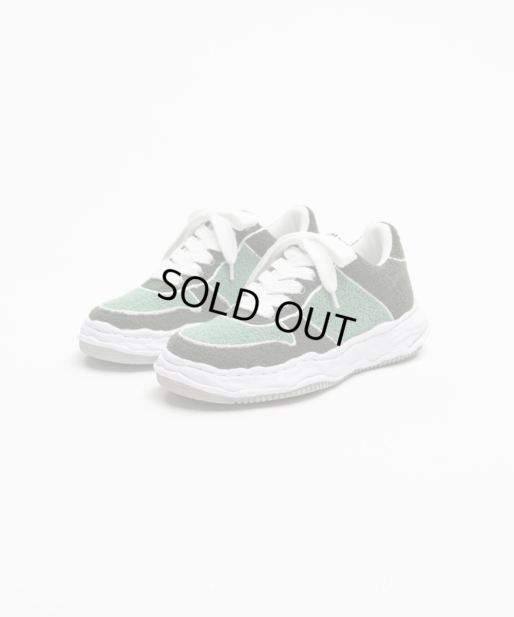 画像3: maison MIHARA YASUHIRO "WAYNE" OG Sole Chenille Embroidey Canvas Low-top Sneaker (3)