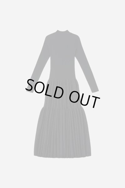 画像2: CFCL CASCADES MOCKNECK LONG SLEEVE DRESS(BLACK) (2)