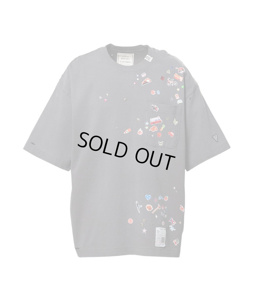 画像1: Maison MIHARA YASUHIRO Kids Sticker Printed T-shirt (1)