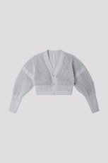 画像1: CFCL LATTICE CROPPED CARDIGAN (1)
