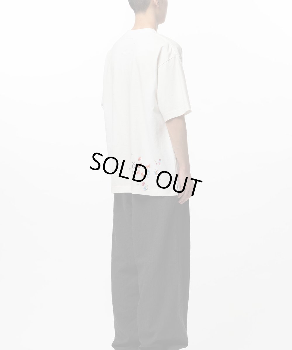 画像4: Maison MIHARA YASUHIRO Kids Sticker Printed T-shirt (4)