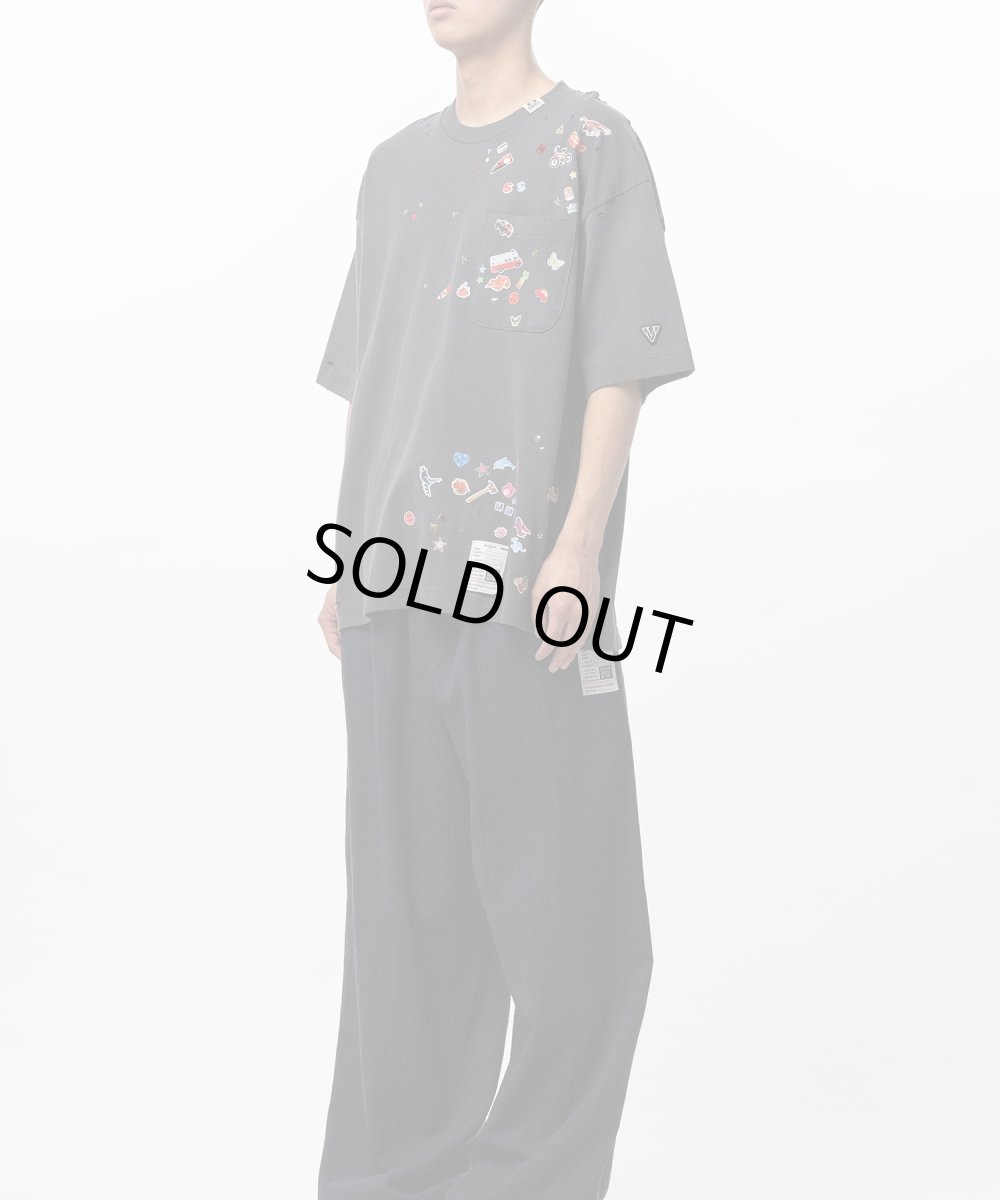 画像4: Maison MIHARA YASUHIRO Kids Sticker Printed T-shirt (4)