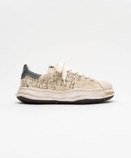 画像1: maison MIHARA YASUHIRO "BLAKEY" OG Sole Graffiti Printed Canvas Low_top Sneaker(A16FW730) (1)