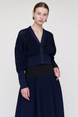 画像4: CFCL LATTICE CROPPED CARDIGAN (4)