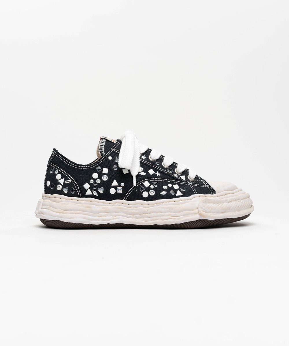 画像1: maison MIHARA YASUHIRO "PETERSON23" OG Sole Embellished Canvas Low-top Sneaker(A16FW724) (1)