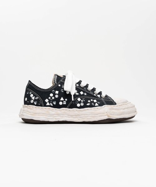 画像1: maison MIHARA YASUHIRO "PETERSON23" OG Sole Embellished Canvas Low-top Sneaker(A16FW724) (1)