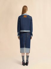 画像3: MARNI ブルーデニム インサイドアウトジャケット (3)