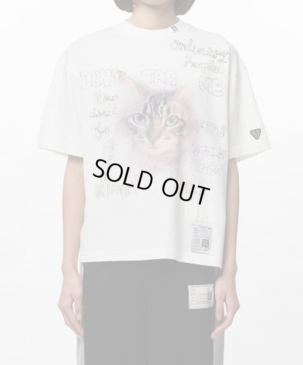 画像3: Maison MIHARA YASUHIRO キャットプリントTシャツ (3)