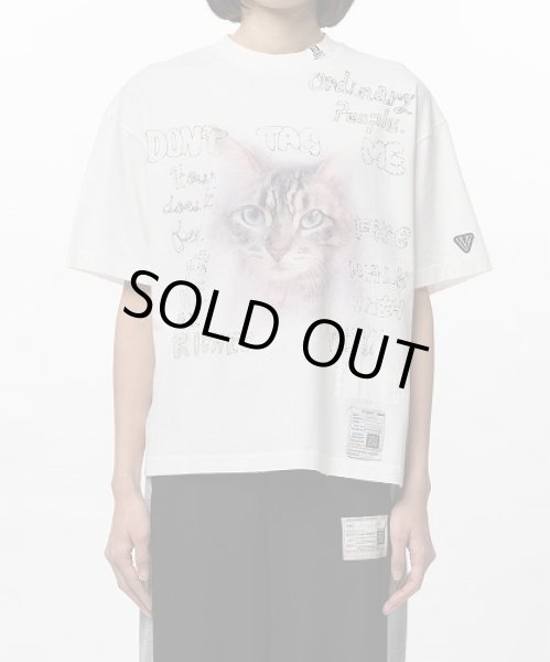 画像3: Maison MIHARA YASUHIRO キャットプリントTシャツ (3)