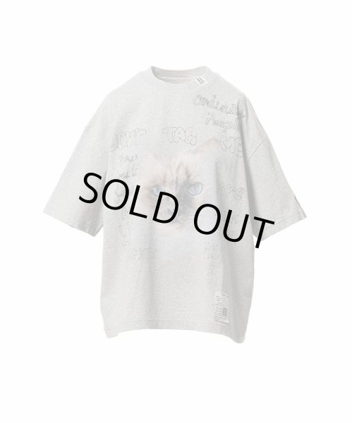 画像1: Maison MIHARA YASUHIRO キャットプリントTシャツ (1)