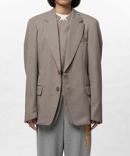 画像6: Maison MIHARA YASUHIRO Front Layered Jacket フロントレイヤードジャケット (6)