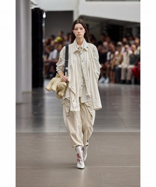 画像4: Maison MIHARA YASUHIRO フロントバックコンバインドカーゴパンツ (4)