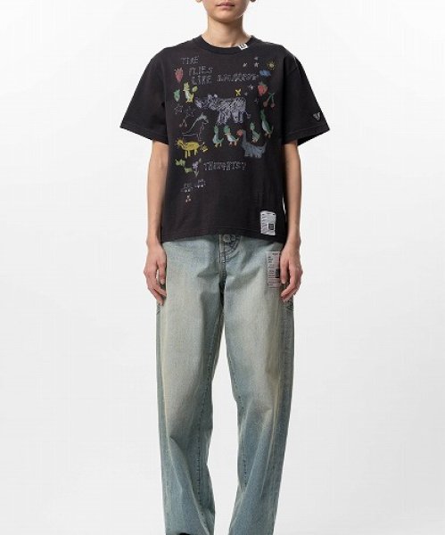 画像4: Maison MIHARA YASUHIRO キッズドゥードゥルプリントTシャツ (4)