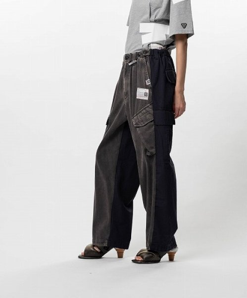 画像2: Maison MIHARA YASUHIRO フロントバックコンバインドカーゴパンツ (2)
