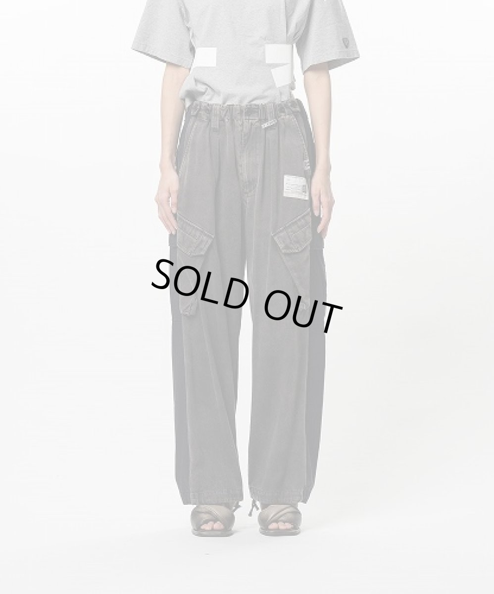画像1: Maison MIHARA YASUHIRO フロントバックコンバインドカーゴパンツ (1)