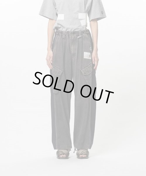 画像1: Maison MIHARA YASUHIRO フロントバックコンバインドカーゴパンツ (1)