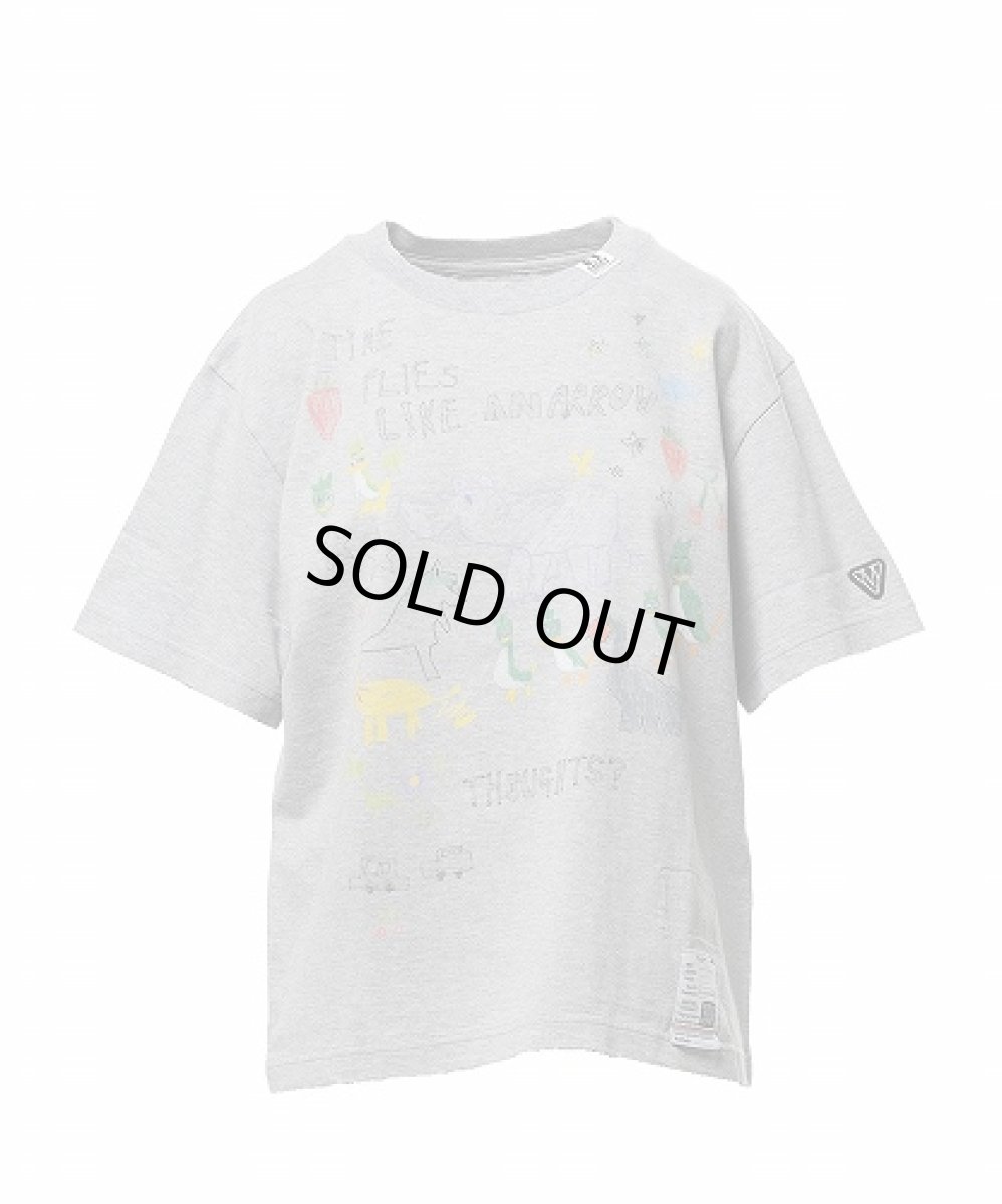 画像1: Maison MIHARA YASUHIRO キッズドゥードゥルプリントTシャツ (1)