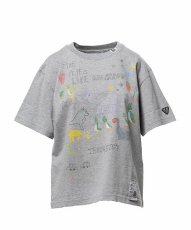 画像1: Maison MIHARA YASUHIRO キッズドゥードゥルプリントTシャツ (1)