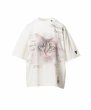 画像1: Maison MIHARA YASUHIRO キャットプリントTシャツ (1)