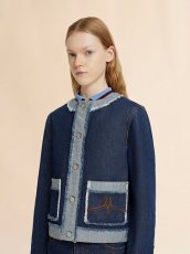 画像4: MARNI ブルーデニム インサイドアウトジャケット (4)