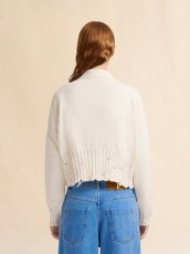 画像3: MARNI ブラック コットン製クロップドカーディガン (ボクシーフィット) (3)