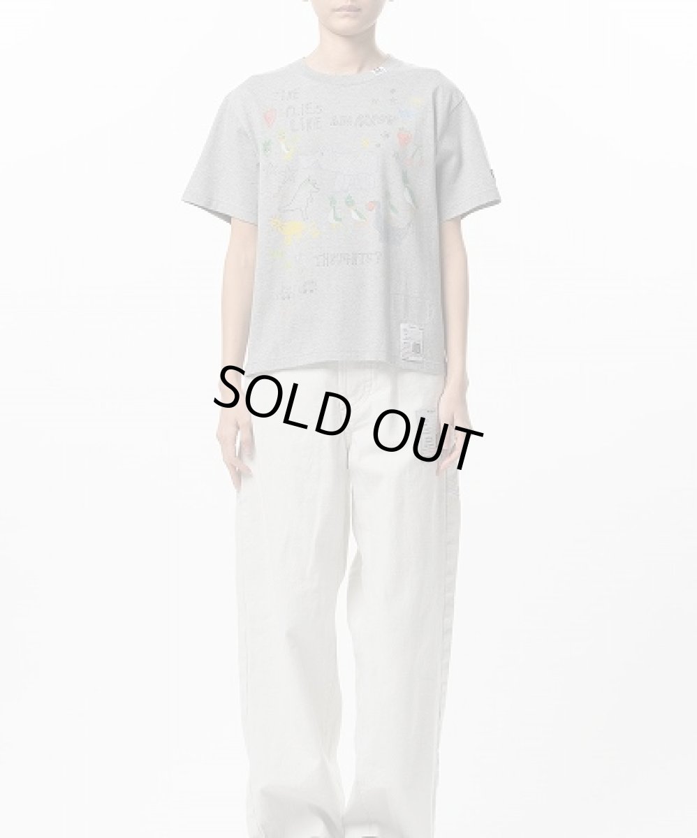 画像3: Maison MIHARA YASUHIRO キッズドゥードゥルプリントTシャツ (3)