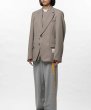 画像5: Maison MIHARA YASUHIRO Front Layered Jacket フロントレイヤードジャケット (5)