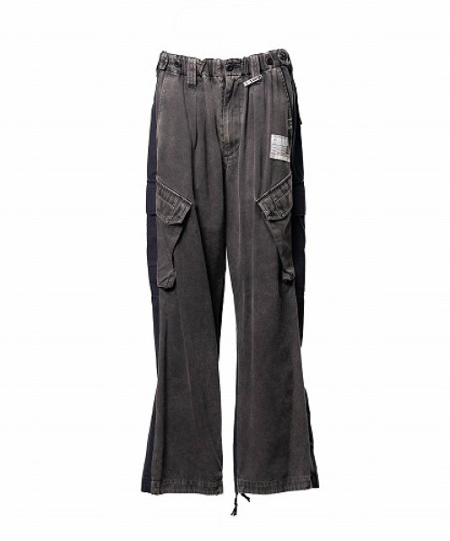 画像4: Maison MIHARA YASUHIRO フロントバックコンバインドカーゴパンツ (4)