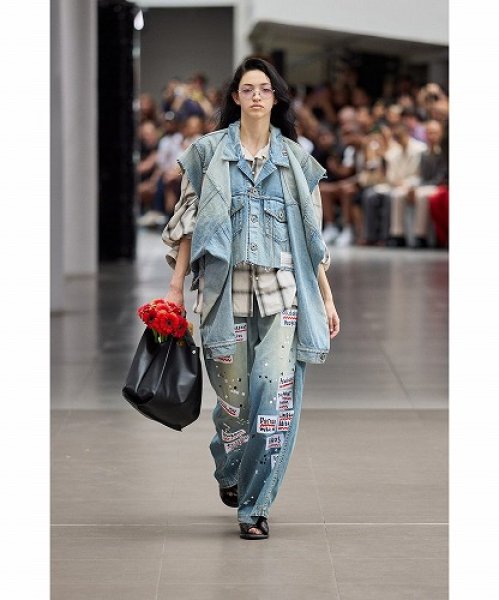 画像5: Maison MIHARA YASUHIRO Video Rental Print Leather Shopping Bag (5)