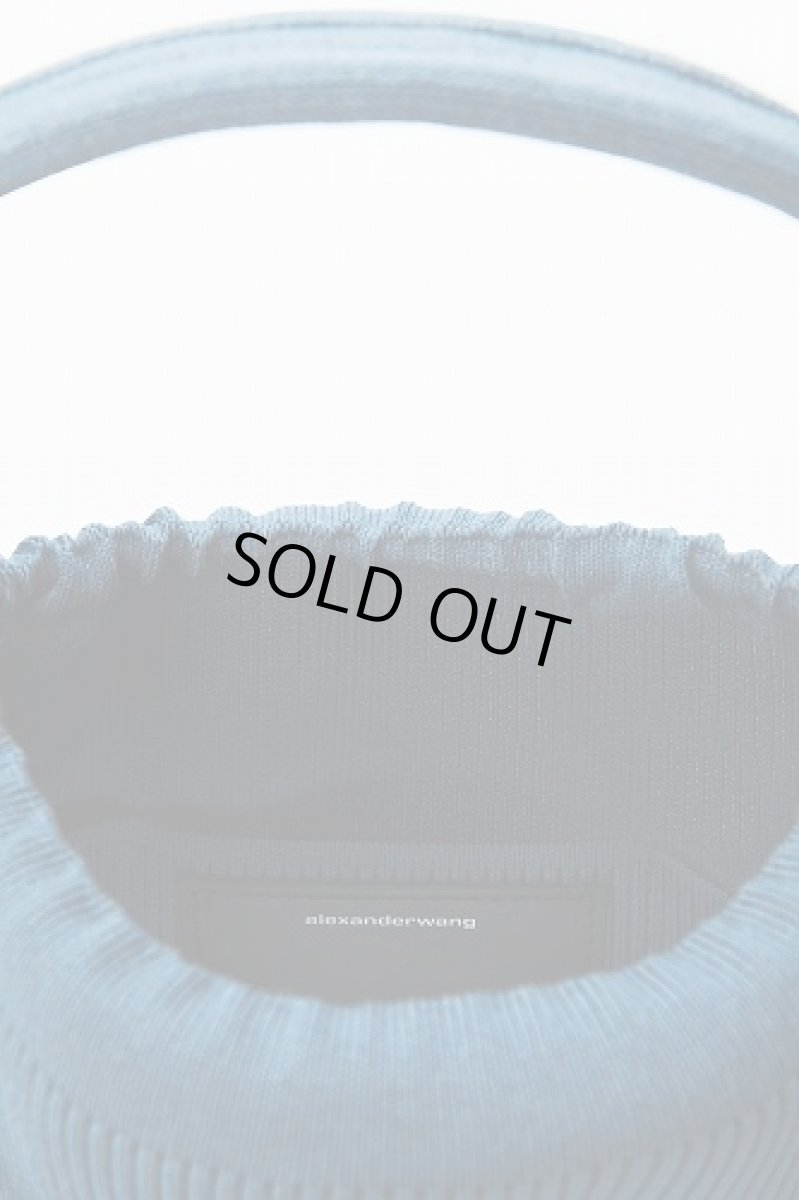 画像5: alexanderwang Ryan スモール リフレクティブ ニットバッグ (5)