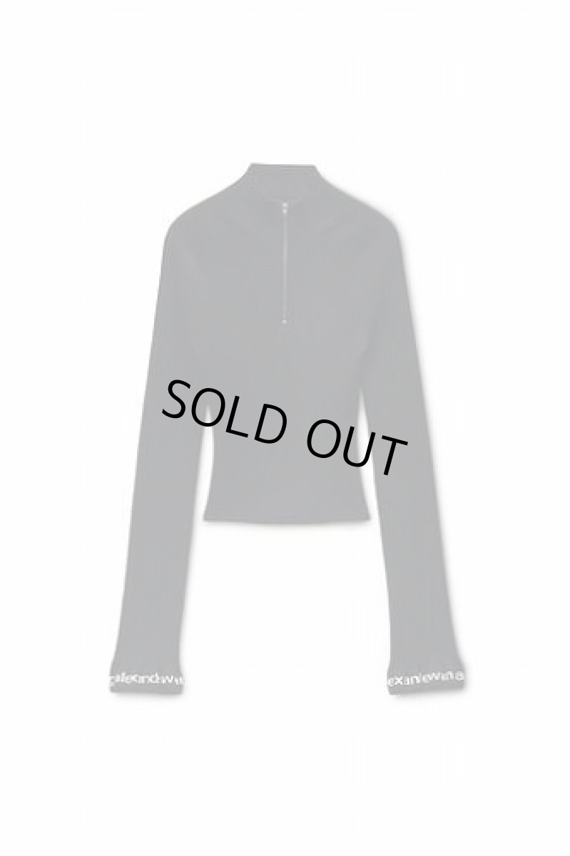 画像2: alexanderwang ロングスリーブ ラッフルヘム タートルネック (2)