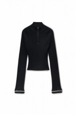 画像2: alexanderwang ロングスリーブ ラッフルヘム タートルネック (2)