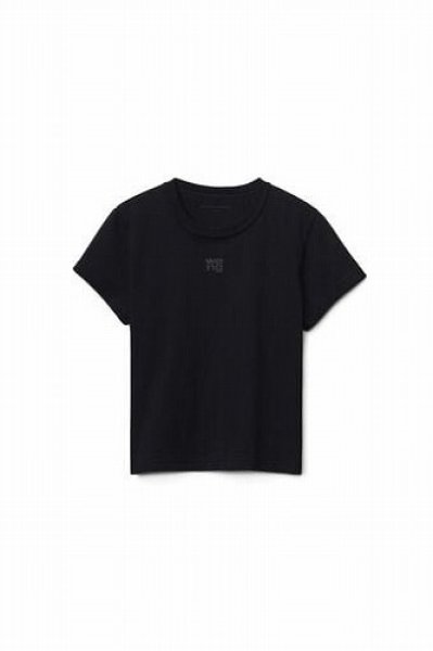 画像1: alexanderwang パフロゴ コットンジャージー Tシャツ (1)