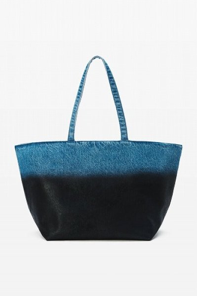 画像6: alexanderwang Ryan Punch コーティングデニム ラージトート (6)