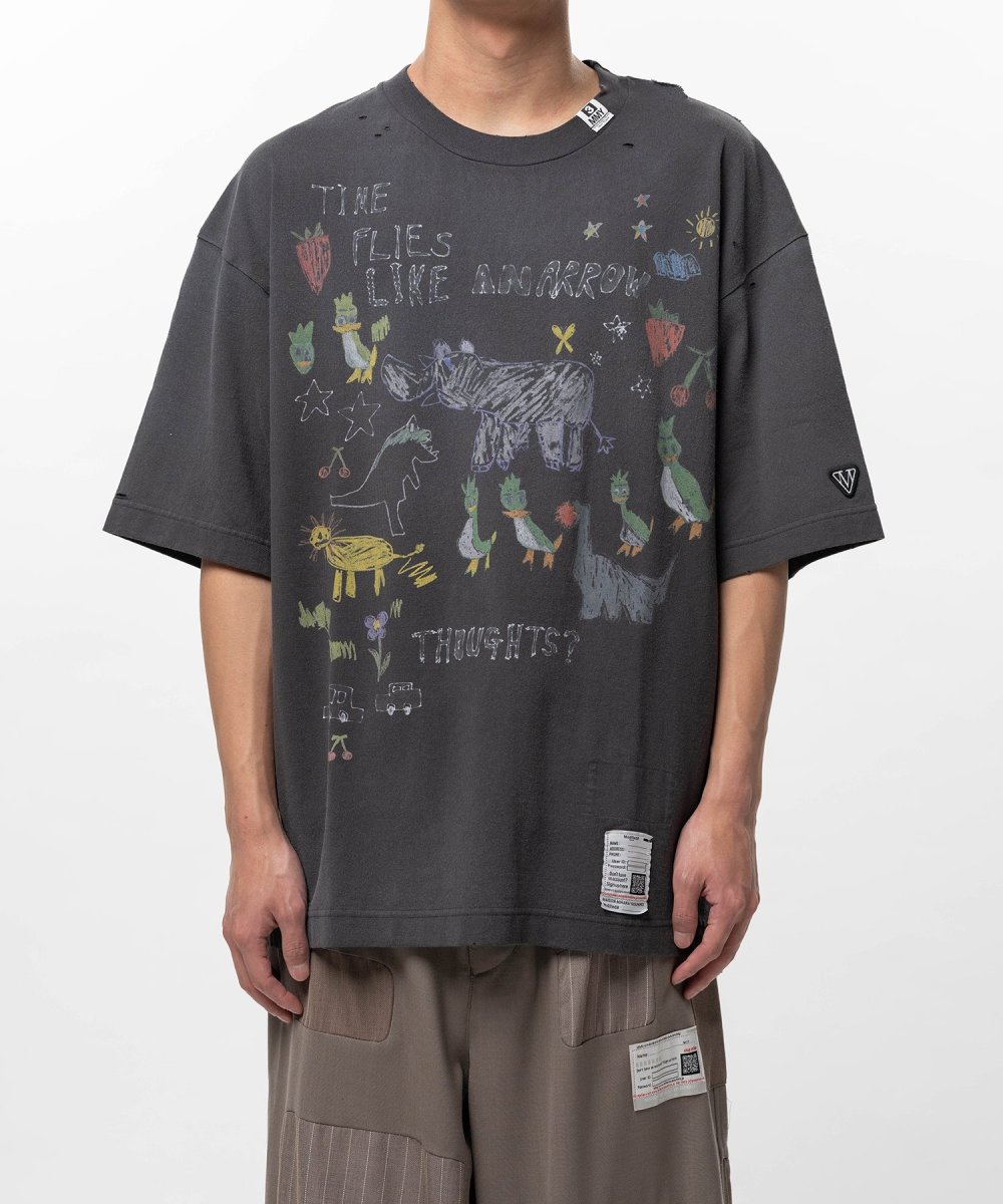 画像2: Maison MIHARA YASUHIRO Kids Doodle Printed T-shirt (2)