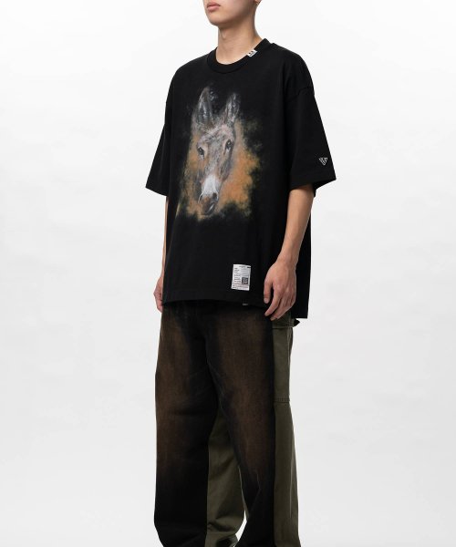 画像6: Maison MIHARA YASUHIRO Horse Printed T-shirt (6)