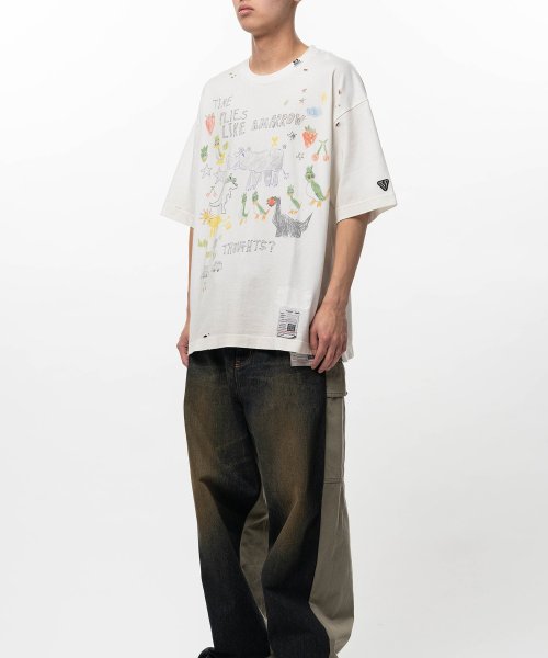 画像3: Maison MIHARA YASUHIRO Kids Doodle Printed T-shirt (3)