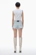 画像6: alexanderwang エイジドグレーデニム バイトロゴ ショーツ (6)