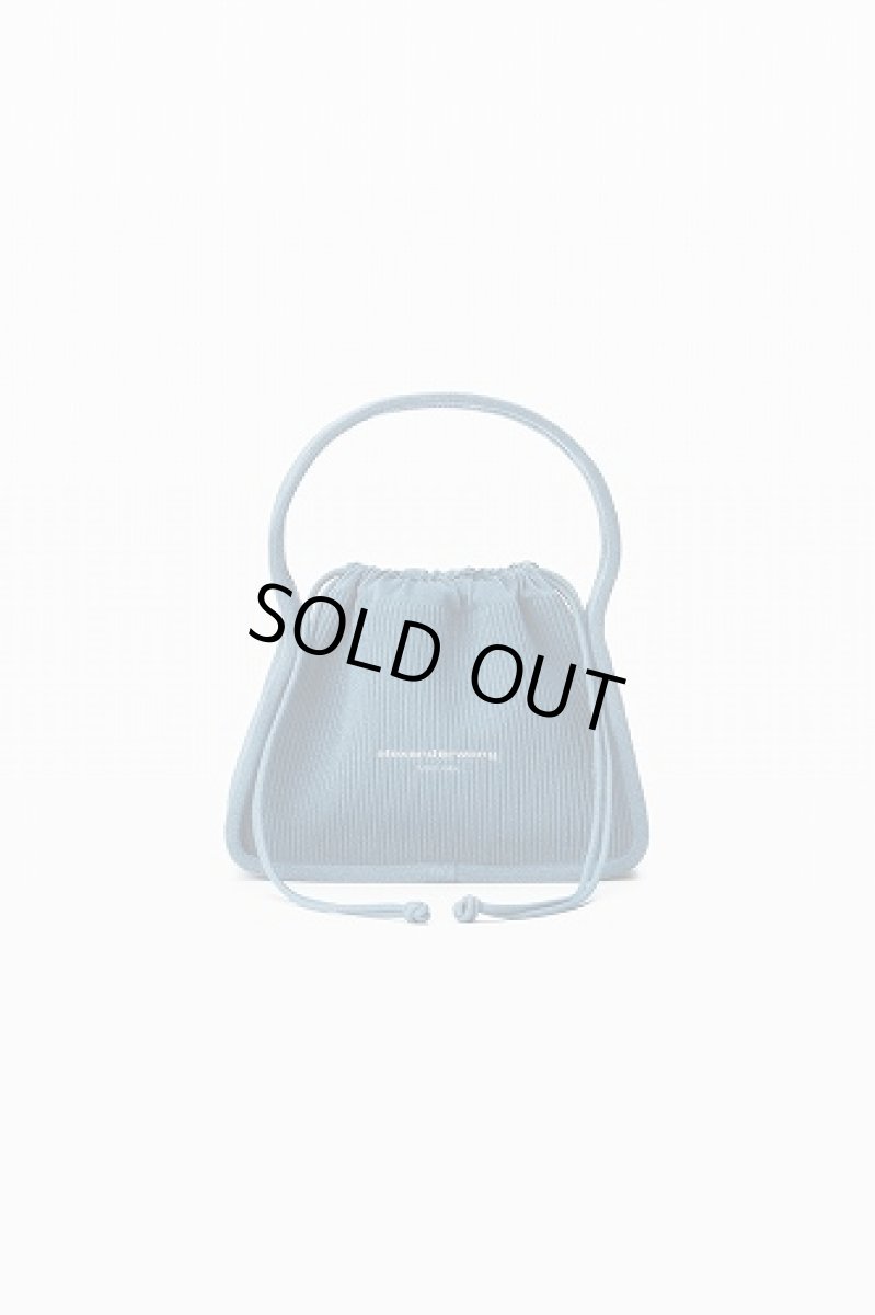 画像1: alexanderwang Ryan スモール リフレクティブ ニットバッグ (1)