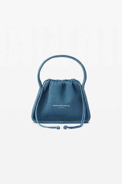 画像1: alexanderwang Ryan スモール リフレクティブ ニットバッグ (1)