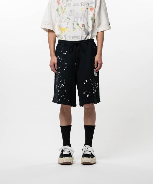画像4: Maison MIHARA YASUHIRO Embellished Sweat Shorts (4)