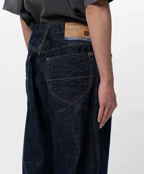 画像6: in・stru(men-tal). MIHARA YASUHIRO / One Washed Selvage Denim Baggy Pants (6)