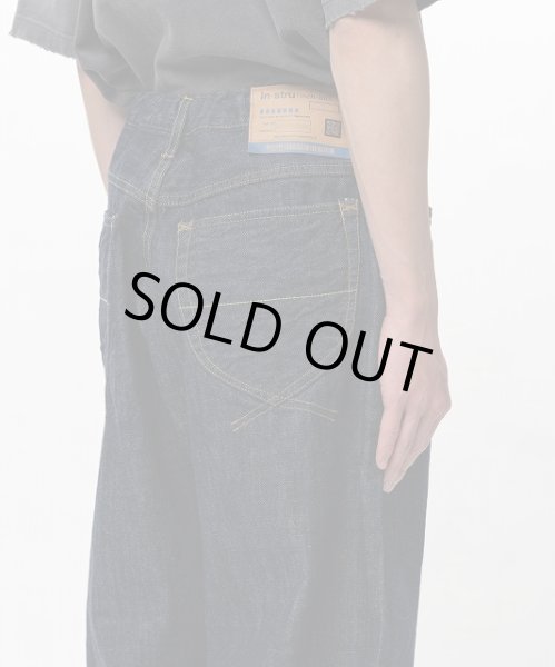 画像6: in・stru(men-tal). MIHARA YASUHIRO / One Washed Selvage Denim Baggy Pants (6)