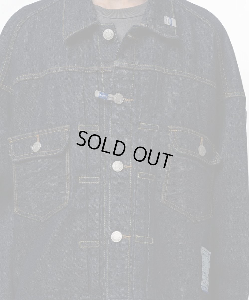 画像6: in・stru(men-tal). MIHARA YASUHIRO / One Washed Selvage Denim Jacket (6)