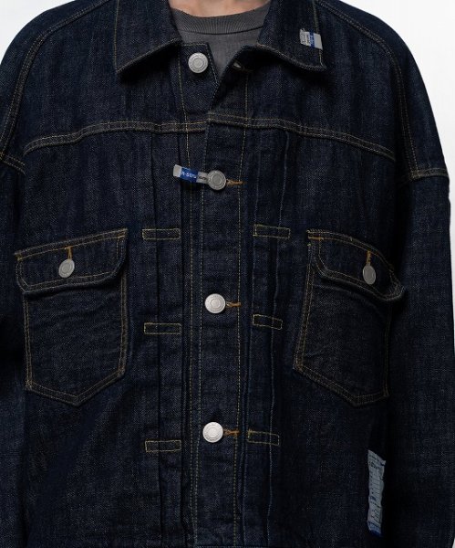 画像6: in・stru(men-tal). MIHARA YASUHIRO / One Washed Selvage Denim Jacket (6)