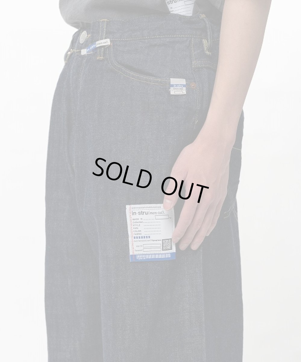 画像5: in・stru(men-tal). MIHARA YASUHIRO / One Washed Selvage Denim Baggy Pants (5)