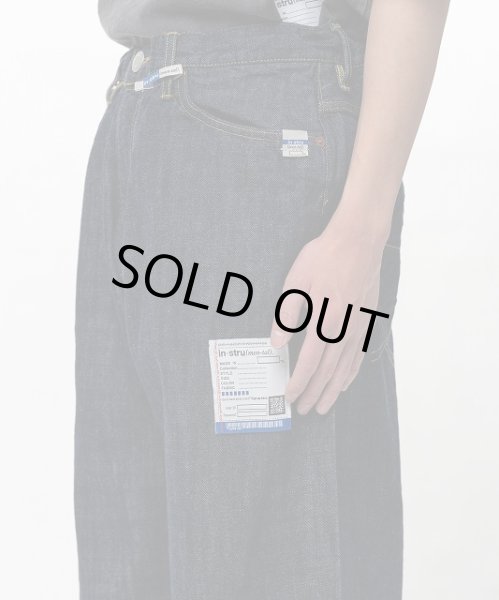 画像5: in・stru(men-tal). MIHARA YASUHIRO / One Washed Selvage Denim Baggy Pants (5)