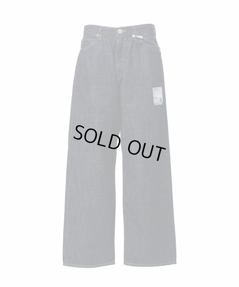 画像1: in・stru(men-tal). MIHARA YASUHIRO / One Washed Selvage Denim Baggy Pants (1)